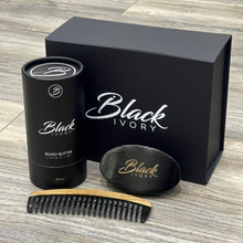 Load image into Gallery viewer, CLASSIC BUNDLE - BEARD BUTTER, BOX COMB &amp; VANTA BRUSH BOX SET
