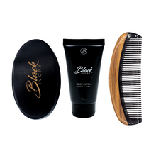 Load image into Gallery viewer, CLASSIC BUNDLE - BEARD BUTTER, BOX COMB &amp; VANTA BRUSH BOX SET
